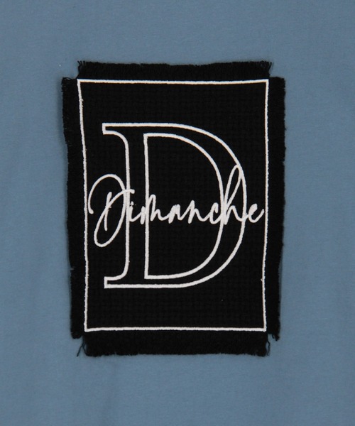 NICOLE white（ニコルホワイト）の「刺繍デザインTシャツ（Tシャツ/カットソー・レディース・オフホワイト/ブラック/ブルー・FREE）」の21枚目の写真