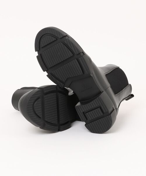 Q(キュー)の「サイドゴアブーツ(ブーツ・レディース・ブラック・23.5)」の6枚目の写真