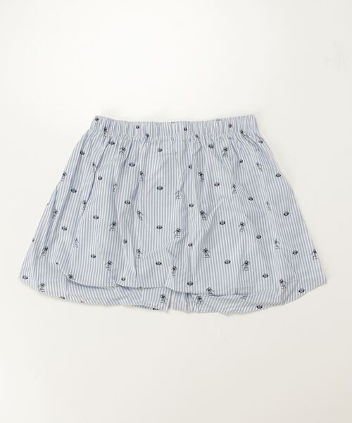 POLO RALPH LAUREN（ポロ ラルフ ローレン）の「【POLO RALPH LAUREN】ティックストライプフットボールプリント トランクス（トランクス・メンズ・サックスブルー・LARGE/MEDIUM）」の2枚目の写真