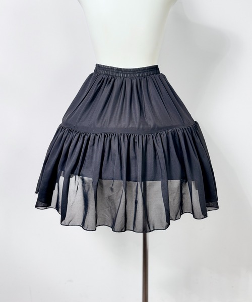 MAISON SELECT(メゾンセレクト)の「6A8 ボーンパニエ(スカート・レディース・ホワイト/ブラック・ONESIZE)」の10枚目の写真