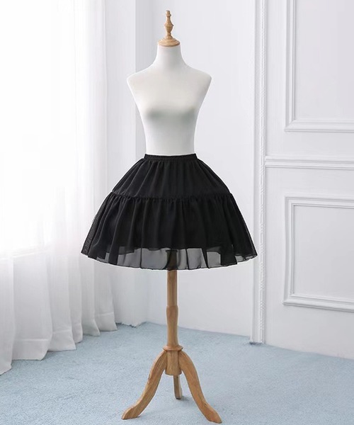 MAISON SELECT(メゾンセレクト)の「6A8 ボーンパニエ(スカート・レディース・ホワイト/ブラック・ONESIZE)」の14枚目の写真