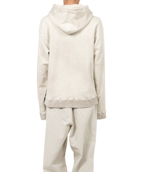 Maison MIHARA YASUHIRO（メゾンミハラヤスヒロ）の「Dog Printed Embellished Distressed Hoodie（スウェット・メンズ・ホワイト/ブラック・48/46/44）」の16枚目の写真