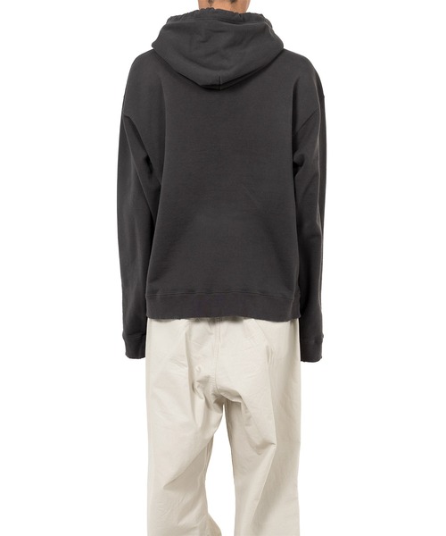 Maison MIHARA YASUHIRO（メゾンミハラヤスヒロ）の「Dog Printed Embellished Distressed Hoodie（スウェット・メンズ・ホワイト/ブラック・48/46/44）」の9枚目の写真