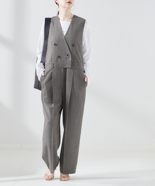 LANAミストウール ALL IN ONE セール】《追加》LANAミストウール ALL IN ONE（つなぎ/オールインワン