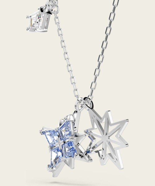 【未使用】Swarovski ❣️星形ネックレスとブレスレットセット セール】【公式】【スワロフスキー】Symbolica ペンダント 星, ブルー