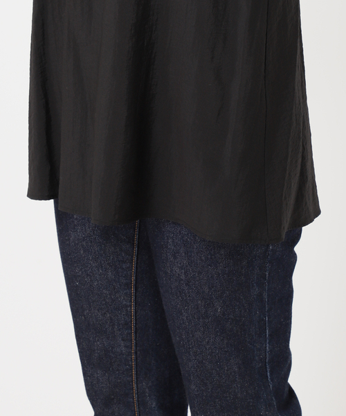 journal standard L'essage(ジャーナルスタンダードレサージュ)の「《セット》シアーストライプ/ムジシャツ&キャミブラウス(シャツ/ブラウス・レディース・ブラック/アイボリー・FREE)」の14枚目の写真