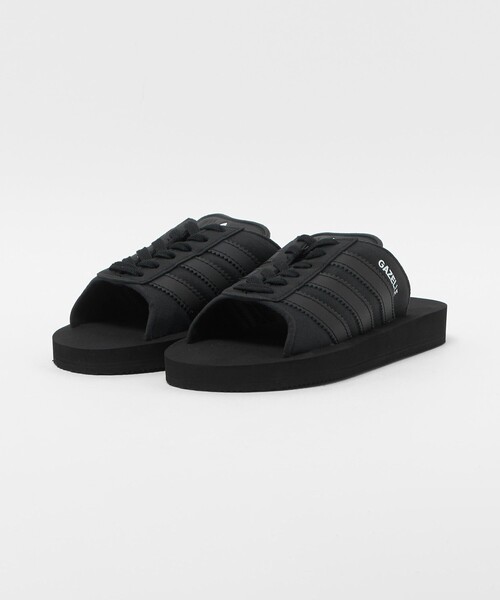adidas Originals(アディダスオリジナルス)の「<adidas Originals>GAZELLE BEACH W(サンダル・レディース・ブラック/ホワイト・24.5cm/25.5cm/22.5cm/23.5cm)」の3枚目の写真