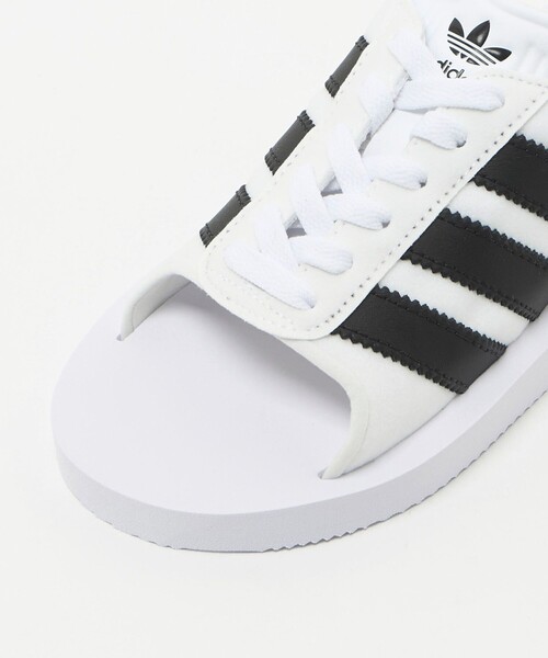 adidas Originals(アディダスオリジナルス)の「<adidas Originals>GAZELLE BEACH W(サンダル・レディース・ブラック/ホワイト・24.5cm/25.5cm/22.5cm/23.5cm)」の12枚目の写真