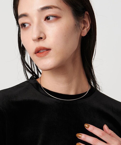 UNITED ARROWS（ユナイテッドアローズ）の「ワイヤーチョーカー（チョーカー・レディース・シルバー/ゴールド・FREE）」の8枚目の写真