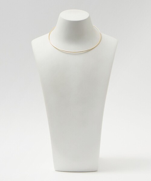UNITED ARROWS（ユナイテッドアローズ）の「ワイヤーチョーカー（チョーカー・レディース・シルバー/ゴールド・FREE）」の3枚目の写真