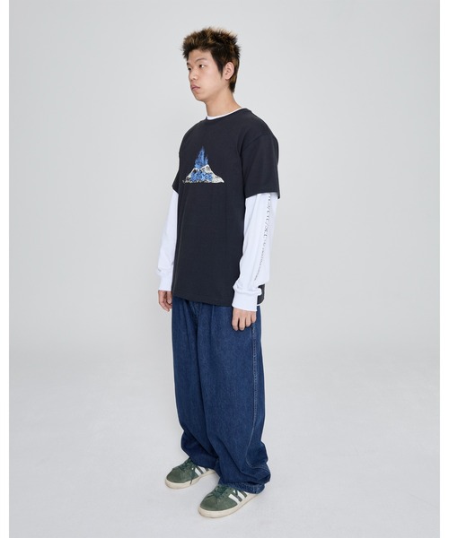 [YESEYESEE]★25SS★韓国人気★Volcanic Eruption Tee セール】Volcanic Eruption Tee（Tシャツ/カットソー
