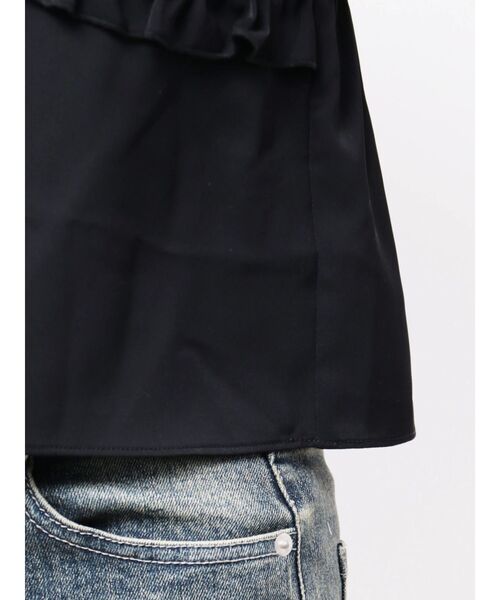 RESEXXY（リゼクシー）の「バストギャザーカスケードキャミ（キャミソール・レディース・ブラック/ピンク/ホワイト・FREE）」の22枚目の写真