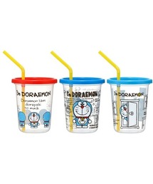 Skater（スケーター）の「ストロー付タンブラー３個 320ml SIH3ST（グラス/マグカップ/タンブラー・キッズ）」