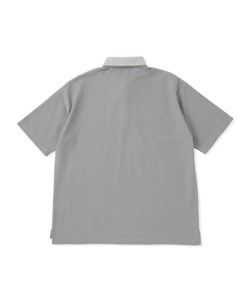 j.n.r.d(ジェー・エヌ・アール・ディー)の「j.n.r.d/ハニカムポロシャツ(Tシャツ/カットソー・メンズ・ネイビー/グレー・L/LL/M/S)」の9枚目の写真