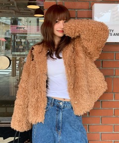 セール】RANDOM LINE ボアジャケット（その他アウター）｜LAGUA GEM