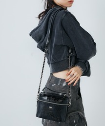 GYDA | GYDA(ジェイダ)2WAYバニティバッグ ショルダーバッグ GY-B365 パイソンエンボス(ショルダーバッグ)