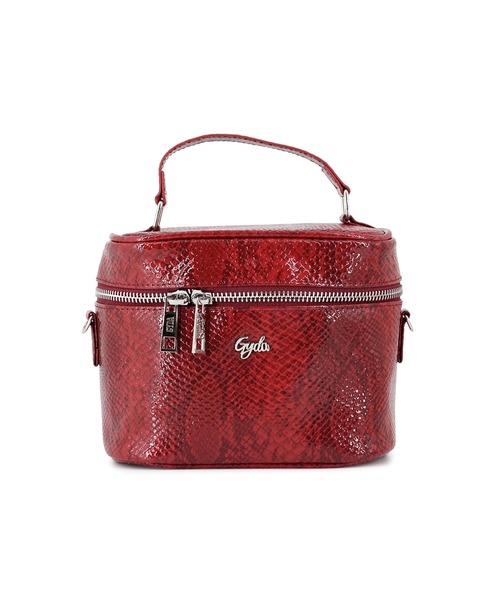 GYDA（ジェイダ）の「GYDA(ジェイダ)2WAYバニティバッグ ショルダーバッグ GY-B365 パイソンエンボス（ショルダーバッグ・レディース・ブラック/レッド/パイソン・FREE）」の9枚目の写真