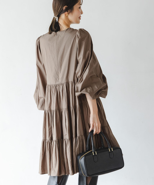 MARIHA(マリハ)の「MARIHA/マリハ エンジェルのミニドレス(ワンピース・レディース・ブルー/ブラック/ベージュ・36)」の22枚目の写真