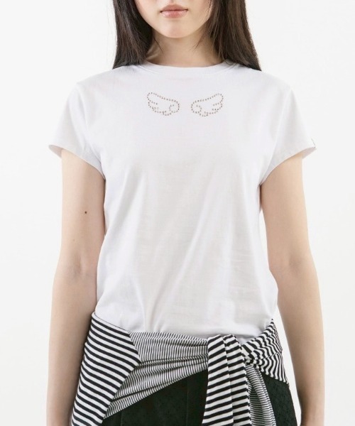TUOMIO】ANGEL STUD BABY T-SHIRT / 【トゥオミオ】エンジェル