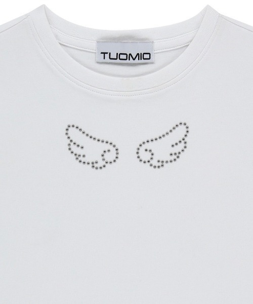 TUOMIO】ANGEL STUD BABY T-SHIRT / 【トゥオミオ】エンジェル