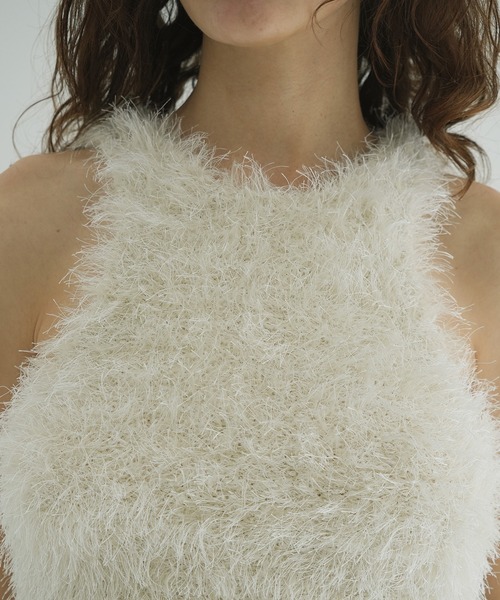 SHAGGY AMERICAN SLEEVE KNIT TOPS（その他トップス）｜CLANE