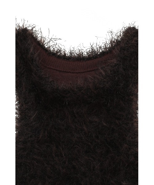 SHAGGY AMERICAN SLEEVE KNIT TOPS（その他トップス）｜CLANE