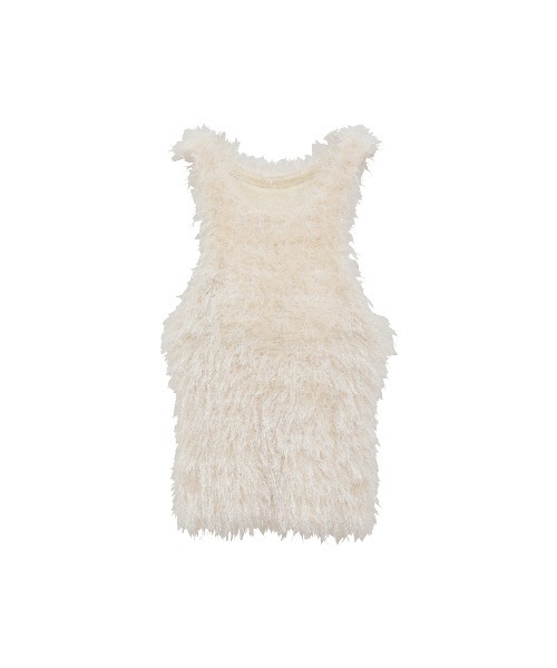 SHAGGY AMERICAN SLEEVE KNIT TOPS（その他トップス）｜CLANE
