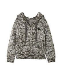 SNIDEL | ロービングニットフーディー(ニット/セーター)