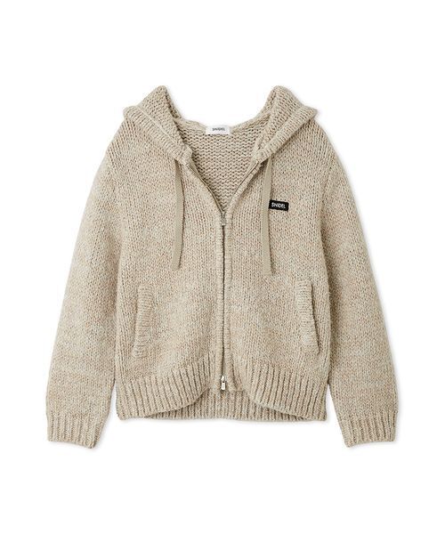 【新品未使用】SNIDEL ロービングニットフーディー ロービングニットフーディー(ニット)｜トップス｜SNIDEL(スナイデル)の