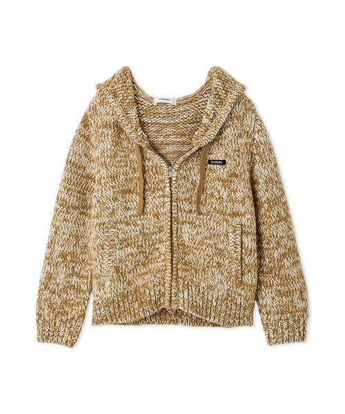 【新品未使用】SNIDEL ロービングニットフーディー ロービングニットフーディー(ニット)｜トップス｜SNIDEL