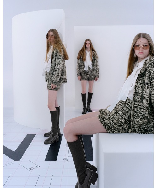 ロービングニットフーディー（ニット/セーター）｜SNIDEL（スナイデル