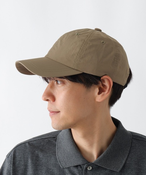 FOUND GOOD(ファウンドグッド)の「ハッスイリップストップCAP(キャップ・メンズ・ブルー系/グリーン/ブラック/レッド系/ブラウン系/グリーン系8・FREE)」の5枚目の写真