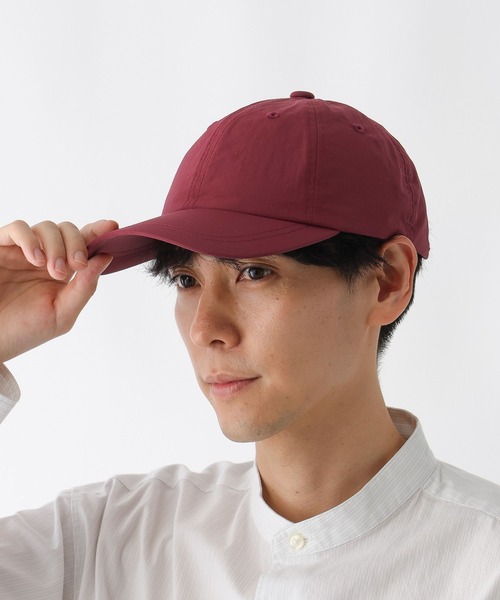 FOUND GOOD(ファウンドグッド)の「ハッスイリップストップCAP(キャップ・メンズ・ブルー系/グリーン/ブラック/レッド系/ブラウン系/グリーン系8・FREE)」の1枚目の写真