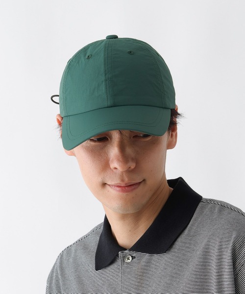 FOUND GOOD(ファウンドグッド)の「ハッスイリップストップCAP(キャップ・メンズ・ブルー系/グリーン/ブラック/レッド系/ブラウン系/グリーン系8・FREE)」の4枚目の写真