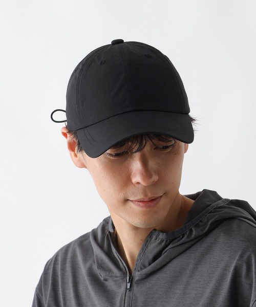 FOUND GOOD(ファウンドグッド)の「ハッスイリップストップCAP(キャップ・メンズ・ブルー系/グリーン/ブラック/レッド系/ブラウン系/グリーン系8・FREE)」の2枚目の写真