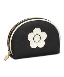 MARY QUANT（マリークワント）の「(MARY QUANT)ENAMEL DAISY ROUND POUCH（ポーチ・レディース）」