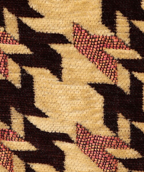 BINDU（ビンドゥー）の「【SHIPS any別注】BINDU: ジャカード 千鳥 トート バッグ（トートバッグ・レディース・ブラック/ベージュ・ONE SIZE）」の10枚目の写真