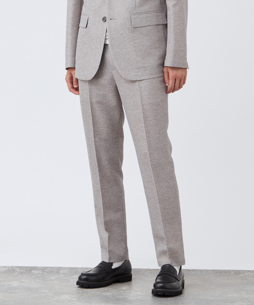 セール】トロピカルカラミ テーパードスラックス（スラックス）｜B.C