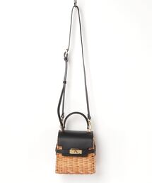 《新品・未使用タグ付き》DATOU 黒 かごバッグ ブランド古着】かごバッグ（ブラック/黒色系）古着通販 - ZOZOUSED