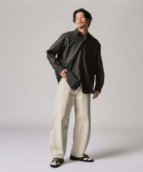 セール】LE JAPON Akita レギュラーウールシャツ（シャツ/ブラウス