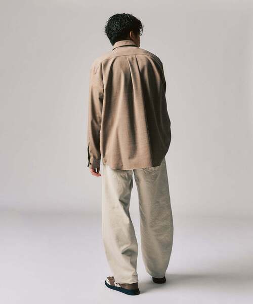 セール】LE JAPON Akita レギュラーウールシャツ（シャツ/ブラウス