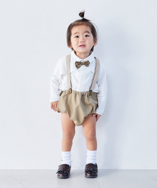 Fluffy BROTHERS(フラッフィーブラザーズ)の「キッズサスペンダー(サスペンダー・キッズ・ベージュ・M)」の6枚目の写真