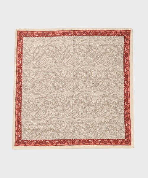 THE SHOP TK （ザ ショップ ティーケー ）の「ペイズリー大判ストール（ストール/ショール・レディース・ベージュ系その他3/イエロー系その他2/オレンジ系その他2・00）」の2枚目の写真