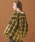 PLAN To�i�v�����g�D�j�́uVintage Design Gradation Ombre Check Shirts / ���B���e�[�W�f�U�C���O���f�[�V�����I���u���`�F�b�N�V���c�i�V���c/�u���E�X�j�v�b�O���[��