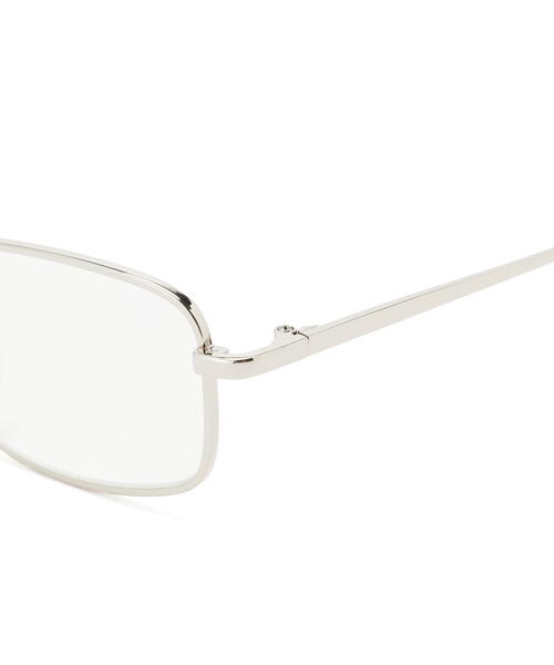 FREE'S MART（フリーズマート）の「メタルフレームメガネ（サングラス・レディース・シルバー・ﾌﾘ-）」の5枚目の写真