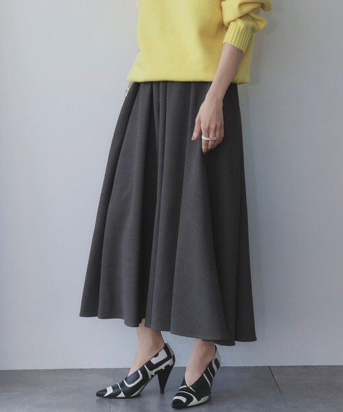 セール】【2025AW】タック ガウチョパンツ スカーチョ キュロット