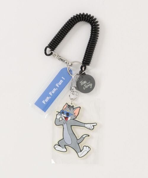 公式】TOM and JERRY サングラスコイルストラップ（キーホルダー