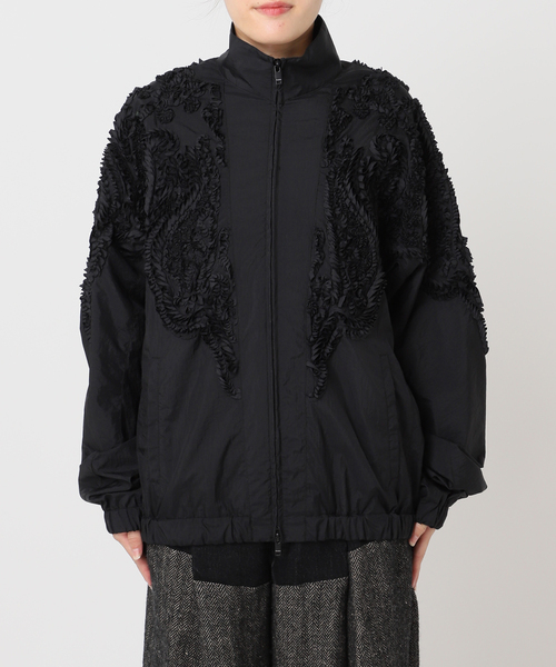 TAAKK(ターク)の「TAAKK 別注 EMBROIDERYWINDBREAKER:ブルゾン(ブルゾン・レディース・ブラック・MEDIUM)」の15枚目の写真