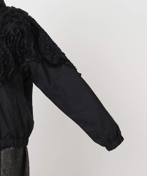 TAAKK(ターク)の「TAAKK 別注 EMBROIDERYWINDBREAKER:ブルゾン(ブルゾン・レディース・ブラック・MEDIUM)」の19枚目の写真