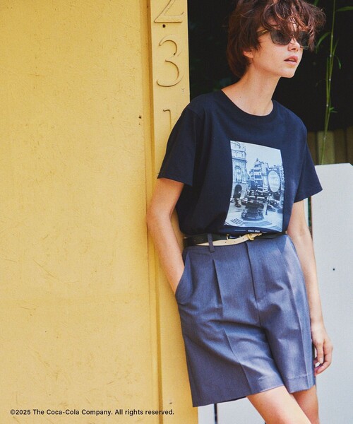 Coca Cola（コカコーラ）の「【Coca-Cola】【汗染み加工】アソートグラフィックTシャツ（Tシャツ/カットソー・レディース・ブラック/ホワイト/ホワイト系その他2/ホワイト系その他・L/M）」の6枚目の写真